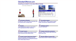 Desktop Screenshot of gibraltaroffshore.com